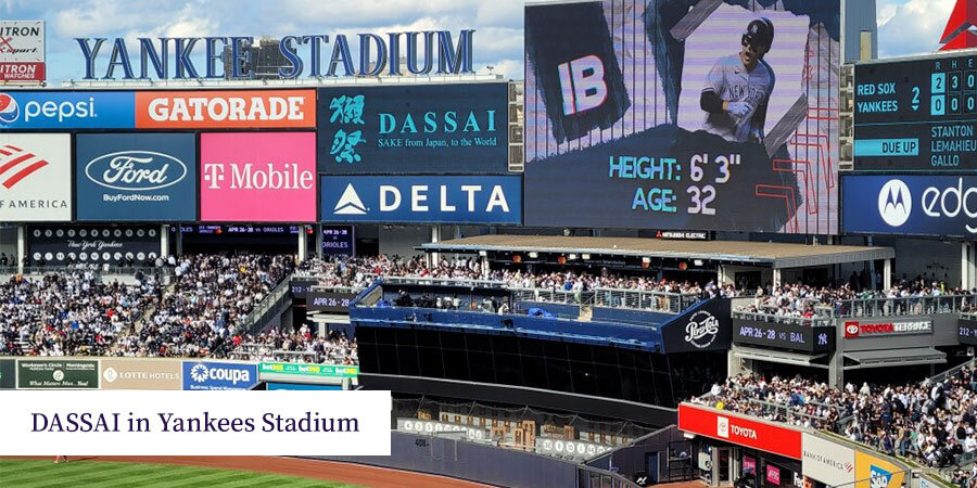 DASSAI in Yankees Stadium
