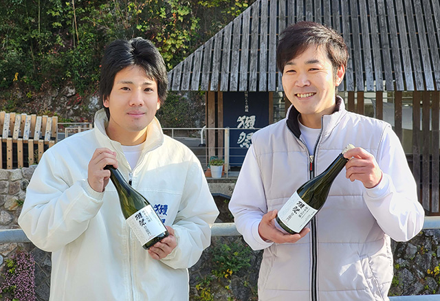 獺祭 登龍門 脇園大輝・松野康成